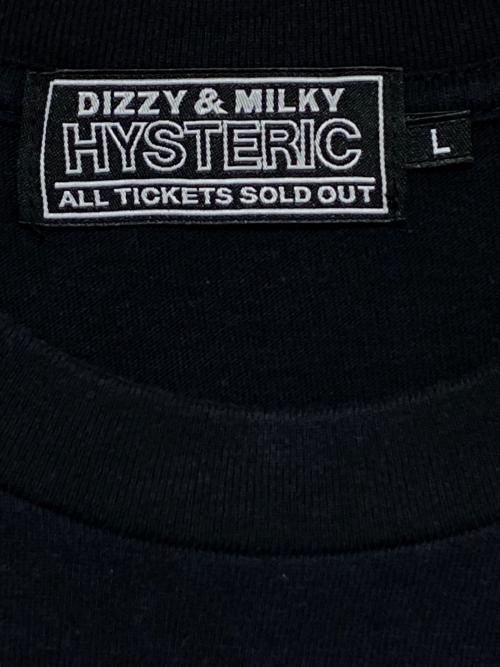 Hysteric Glamour（ヒステリックグラマー）Hysteric Glamour (ヒステリックグラマー) BUNKER 77 (バンカー 77) Tシャツ ブラック サイズ:Lの古着・服飾アイテム