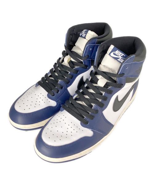NIKE（ナイキ）NIKE (ナイキ) Air Jordan 1 Retro High OG ネイビー サイズ:29cm(US11)の古着・服飾アイテム