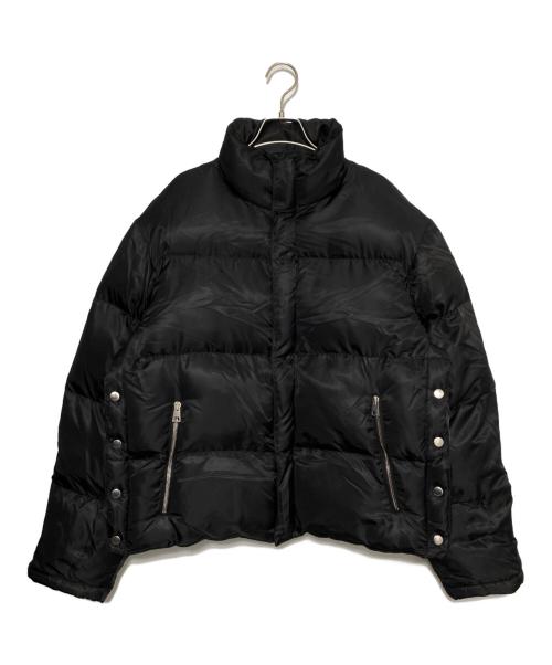 1989 STUDIO（ナインティーンエイティーナイン）1989 STUDIO (ナインティーンエイティーナイン) LOGO NYLON PUFFER JACKET ブラック サイズ:Mの古着・服飾アイテム