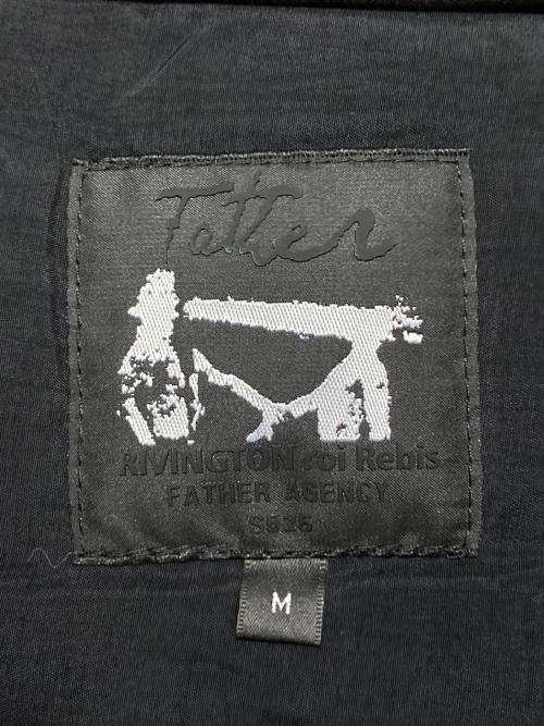 RRR123 RIVINGTON roi Rebis（RRR123 リヴィントンロイレビス）RRR123 RIVINGTON roi Rebis (RRR123 リヴィントンロイレビス) ラッピストボンバージャケット ブラック サイズ:Mの古着・服飾アイテム