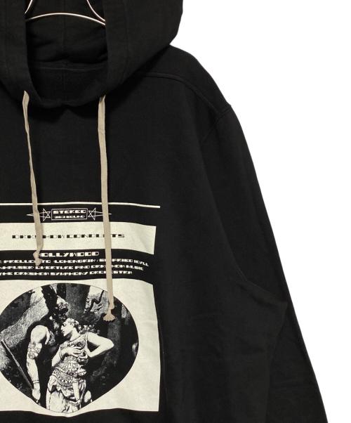 DRKSHDW（ダークシャドウ）DRKSHDW (ダークシャドウ) OVERSIZED HOODIE ブラック サイズ:Sの古着・服飾アイテム