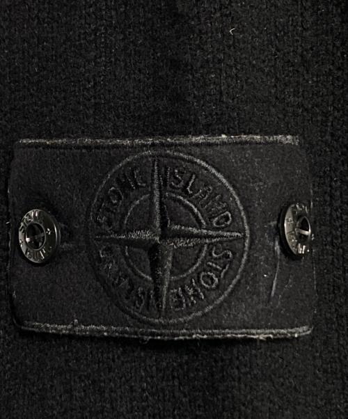 STONE ISLAND（ストーンアイランド）STONE ISLAND (ストーンアイランド) カシミヤ クルーネック ニットセーター ブラック サイズ:XLの古着・服飾アイテム