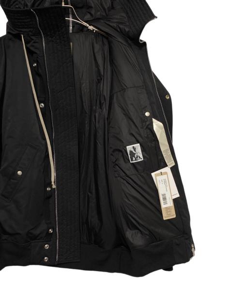 DRKSHDW（ダークシャドウ）DRKSHDW (ダークシャドウ) HOODED LONG BOMBER ブラック サイズ:Sの古着・服飾アイテム