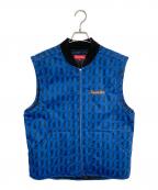 SUPREMEシュプリーム）の古着「Gonz Shop Vest Panther」｜ブルー