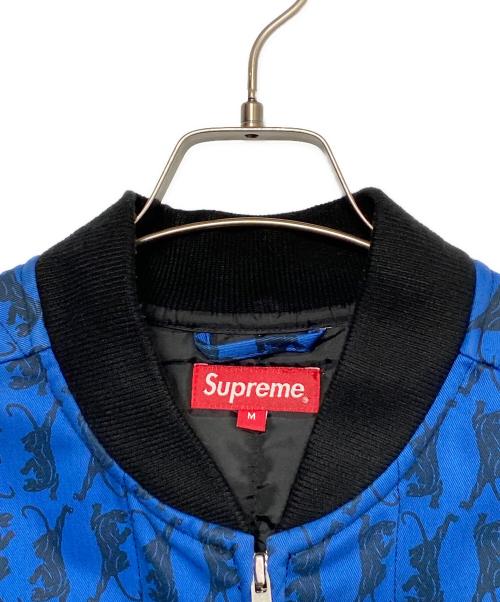 SUPREME（シュプリーム）SUPREME (シュプリーム) Gonz Shop Vest Panther ブルー サイズ:Mの古着・服飾アイテム