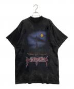 BALENCIAGAバレンシアガ）の古着「Paris Moon Oversized Tee」｜ブラック