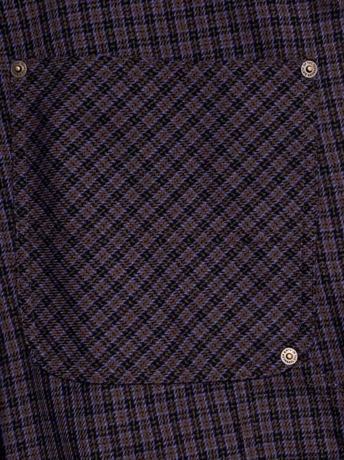 BoTT（ボット）BoTT (ボット) Plaid Double Knee Short パープル サイズ:Lの古着・服飾アイテム