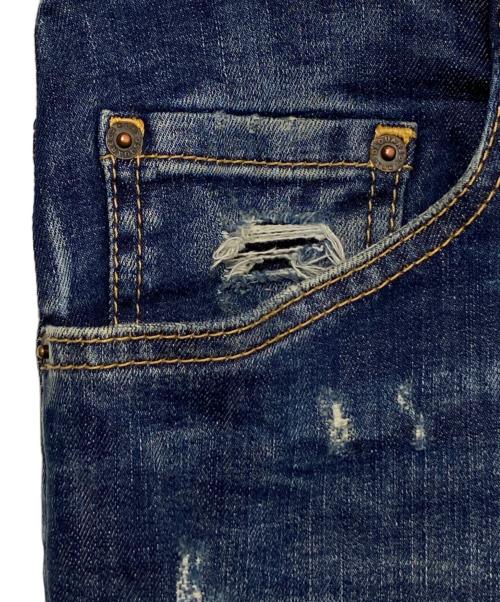DSQUARED2（ディースクエアード）DSQUARED2 (ディースクエアード) Skater Classic Jean インディゴ サイズ:50の古着・服飾アイテム