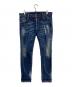 DSQUARED2（ディースクエアード）の古着「Skater Classic Jean」｜インディゴ