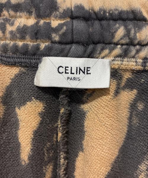 CELINE（セリーヌ）CELINE (セリーヌ) タイダイ ジョガーパンツ ベージュ×ブラック サイズ:Lの古着・服飾アイテム