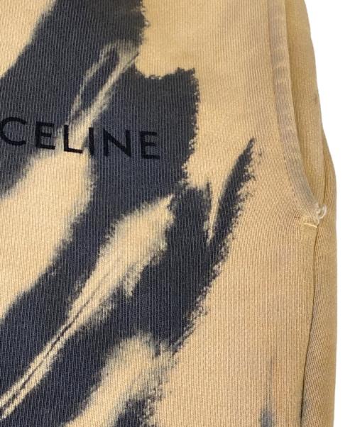 CELINE（セリーヌ）CELINE (セリーヌ) タイダイ ジョガーパンツ ベージュ×ブラック サイズ:Lの古着・服飾アイテム