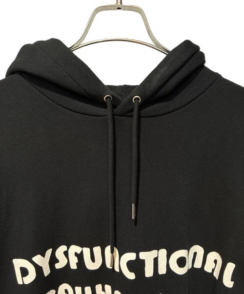 CELINE（セリーヌ）CELINE (セリーヌ) DYSFUNCTIONAL フーディ レナータ・ピーターセン ブラック サイズ:XSの古着・服飾アイテム