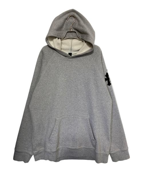 CHROME HEARTS（クロムハーツ）CHROME HEARTS (クロムハーツ) Y NOT CRS PATCH PLVR ライトグレー サイズ:XLの古着・服飾アイテム