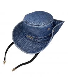 CHROME HEARTS（クロムハーツ）の古着「クランク ベイト フィッシング デニム ハット」｜インディゴ