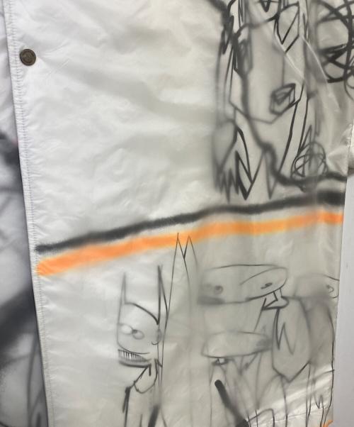 OFFWHITE（オフホワイト）OFFWHITE (オフホワイト) Futura (フューチュラ) Graffiti Arrows Trench Coat マルチカラー サイズ:Mの古着・服飾アイテム