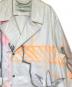 中古・古着 OFFWHITE (オフホワイト) Futura (フューチュラ) Graffiti Arrows Trench Coat マルチカラー サイズ:M：60000円