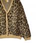 中古・古着 SAINT MICHAEL (セントマイケル) MOHAIR CARDIGAN LEOPARD カーキ サイズ:L：50000円