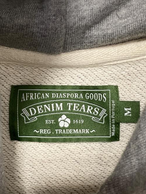 Denim Tears（デニムティアーズ）Denim Tears (デニムティアーズ) The Cotton Wreath Sweatshirt ライトグレー サイズ:Mの古着・服飾アイテム