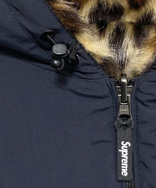 SUPREME（シュプリーム）SUPREME (シュプリーム) Faux Fur Reversible Hooded Track Jacket ブラック サイズ:Mの古着・服飾アイテム
