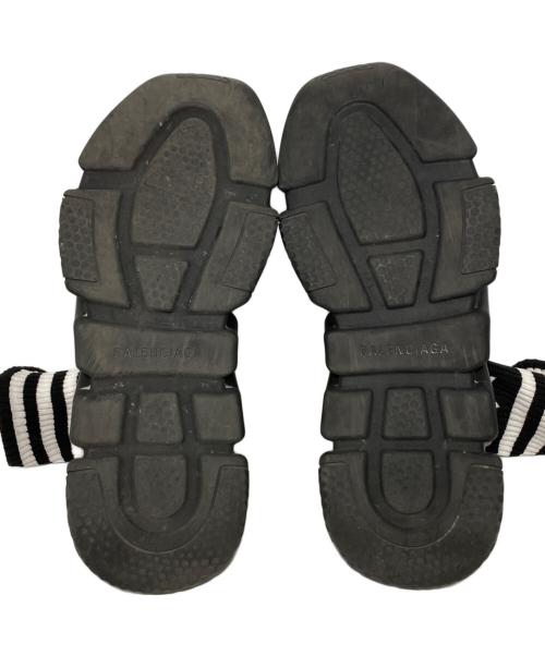 BALENCIAGA（バレンシアガ）BALENCIAGA (バレンシアガ) adidas (アディダス) スピードトレーナー ソックススニーカー ブラック サイズ:26.5cmの古着・服飾アイテム
