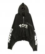 RIVINGTON roi Rebisリヴィントンロイレヴィス）の古着「CVA ZIP HOODIE」｜ブラック