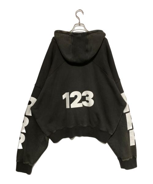 RIVINGTON roi Rebis（リヴィントンロイレヴィス）RIVINGTON roi Rebis (リヴィントンロイレヴィス) CVA ZIP HOODIE ブラック サイズ:Lの古着・服飾アイテム