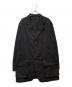 BLACK Scandal Yohji Yamamoto（ブラックスキャンダルヨウジヤマモト）の古着「COTTON DRILL SINGLE BREASTED JACKET WITH BOX POCKETS」｜ブラック