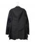 Yohji Yamamoto pour homme (ヨウジヤマモト プールオム) COTTON TWILL NOTCHED LAPEL JACKET ブラック サイズ:3：42000円