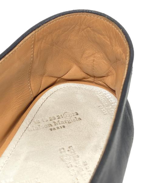 Maison Margiela（メゾンマルジェラ）Maison Margiela (メゾンマルジェラ) Pointed Toe Leather Shoes ブラック サイズ:41の古着・服飾アイテム