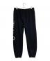 GUCCI (グッチ) ロゴ スウェットパンツ ブラック サイズ:XL：30000円