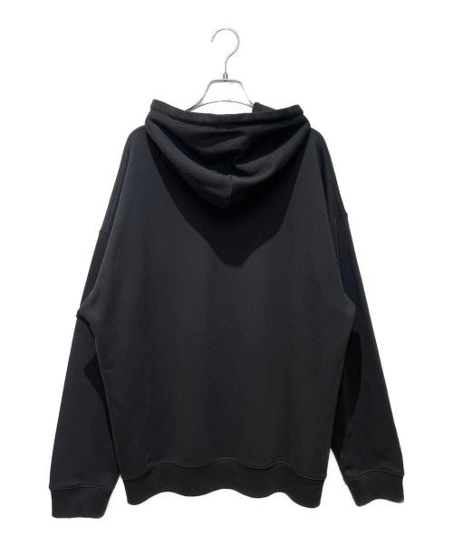 LOEWE（ロエベ）LOEWE (ロエベ) ANAGRAM PATCH POCKET HOODIE ブラック サイズ:Lの古着・服飾アイテム