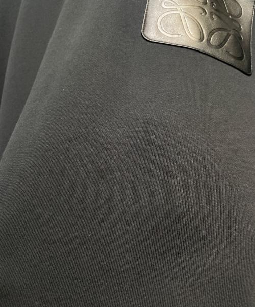 LOEWE（ロエベ）LOEWE (ロエベ) ANAGRAM PATCH POCKET HOODIE ブラック サイズ:Lの古着・服飾アイテム