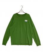 HUMAN MADEヒューマンメイド）の古着「GRAPHIC L/S T-SHIRT」｜黄緑