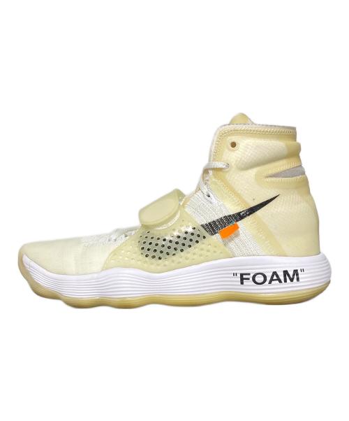 NIKE（ナイキ）NIKE (ナイキ) OFFWHITE (オフホワイト) THE TEN REACT HYPERDUNK ホワイト サイズ:27.5cm(US9.5)の古着・服飾アイテム