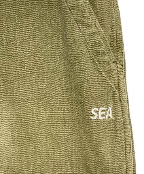 WIND AND SEA（ウィンダンシー）WIND AND SEA (ウィンダンシー) DOUBLE KNEE PANT オリーブ サイズ:Lの古着・服飾アイテム