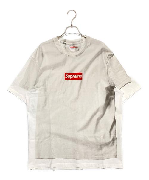 SUPREME（シュプリーム）SUPREME (シュプリーム) MM6 Maison Margiela (エムエムシックスメゾンマルジェラ) 24SS Box Logo Tee/ボックスロゴプリント 半袖Tシャツ ホワイト サイズ:Lの古着・服飾アイテム