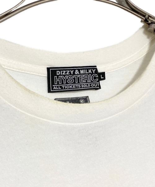 Hysteric Glamour（ヒステリックグラマー）Hysteric Glamour (ヒステリックグラマー) Sonic Youth Tee ホワイト サイズ:Lの古着・服飾アイテム