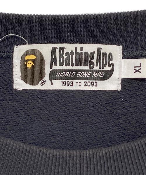 A BATHING APE（ア ベイシング エイプ）A BATHING APE (ア ベイシング エイプ) YEAR OF DRAGON CREWNECK ブラック サイズ:XLの古着・服飾アイテム