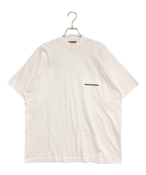 BALENCIAGA（バレンシアガ）BALENCIAGA (バレンシアガ) ロゴTシャツ ホワイト サイズ:1の古着・服飾アイテム