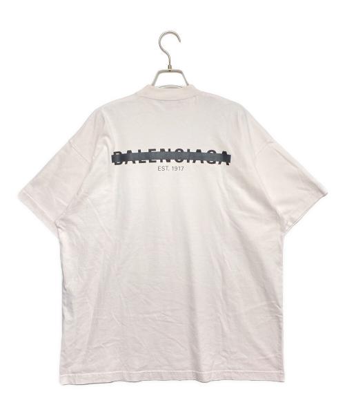 BALENCIAGA（バレンシアガ）BALENCIAGA (バレンシアガ) ロゴTシャツ ホワイト サイズ:1の古着・服飾アイテム