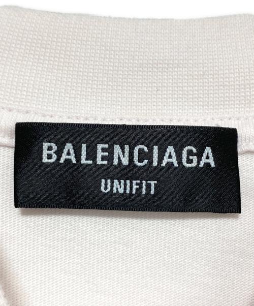 BALENCIAGA（バレンシアガ）BALENCIAGA (バレンシアガ) ロゴTシャツ ホワイト サイズ:1の古着・服飾アイテム