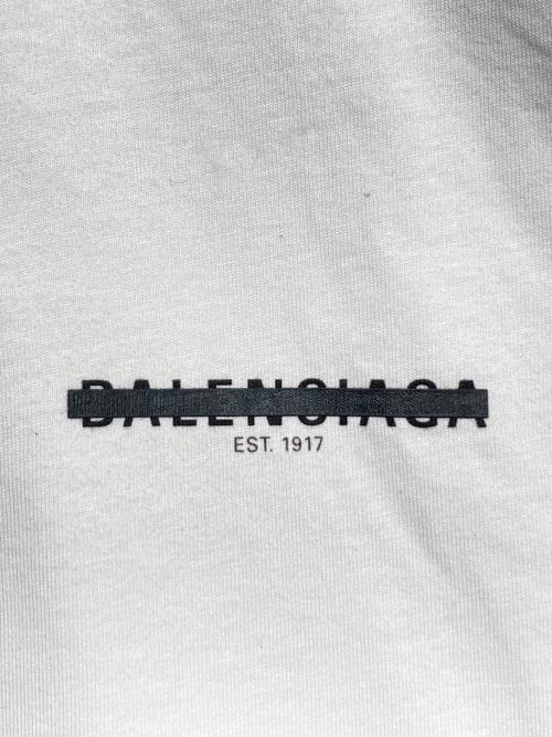 BALENCIAGA（バレンシアガ）BALENCIAGA (バレンシアガ) ロゴTシャツ ホワイト サイズ:1の古着・服飾アイテム