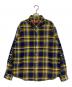SUPREME（シュプリーム）の古着「Old English Plaid Flannel Shirt」｜イエロー×ブルー