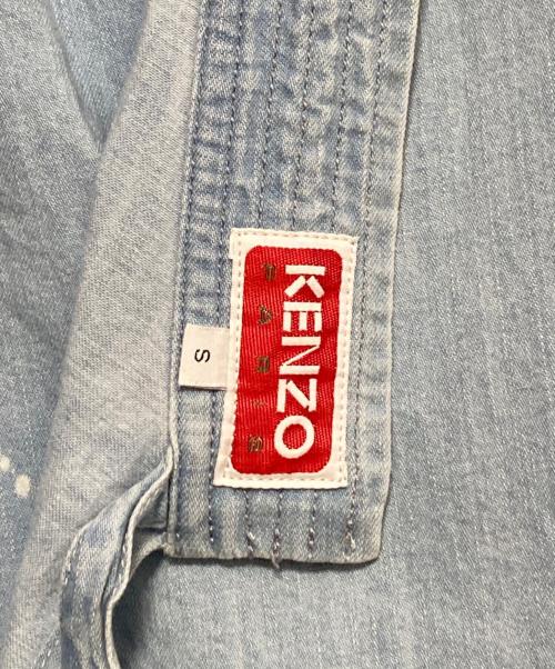 KENZO（ケンゾー）KENZO (ケンゾー) DENIM KIMONO JACKET インディゴ サイズ:Sの古着・服飾アイテム