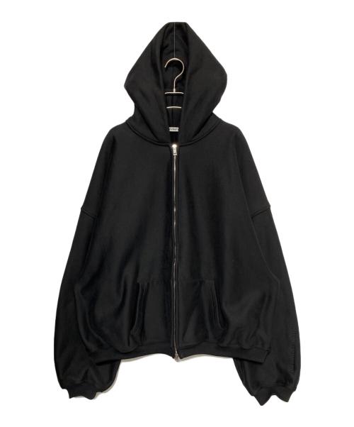 ALEXANDER WANG（アレキサンダー・ワン）ALEXANDER WANG (アレキサンダーワン) ジップアップオーバーサイズパーカー ブラック サイズ:Mの古着・服飾アイテム