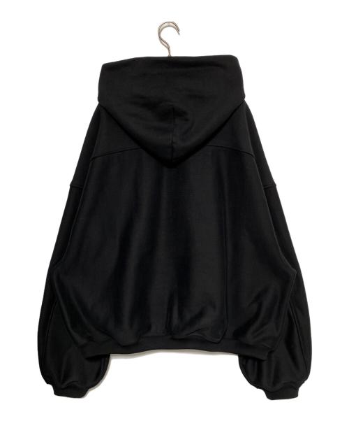 ALEXANDER WANG（アレキサンダー・ワン）ALEXANDER WANG (アレキサンダーワン) ジップアップオーバーサイズパーカー ブラック サイズ:Mの古着・服飾アイテム