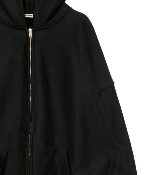 ALEXANDER WANG（アレキサンダー・ワン）ALEXANDER WANG (アレキサンダーワン) ジップアップオーバーサイズパーカー ブラック サイズ:Mの古着・服飾アイテム