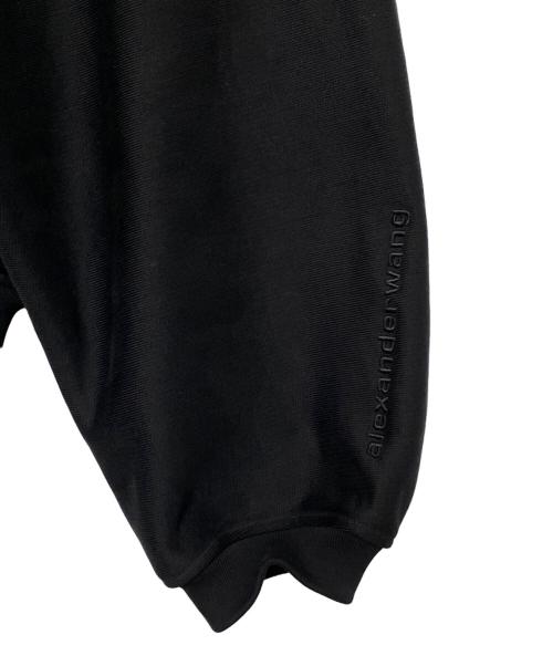 ALEXANDER WANG（アレキサンダー・ワン）ALEXANDER WANG (アレキサンダーワン) ジップアップオーバーサイズパーカー ブラック サイズ:Mの古着・服飾アイテム