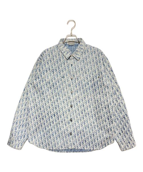 Dior（ディオール）Dior (ディオール) オブリークシャツ スカイブルー サイズ:39の古着・服飾アイテム