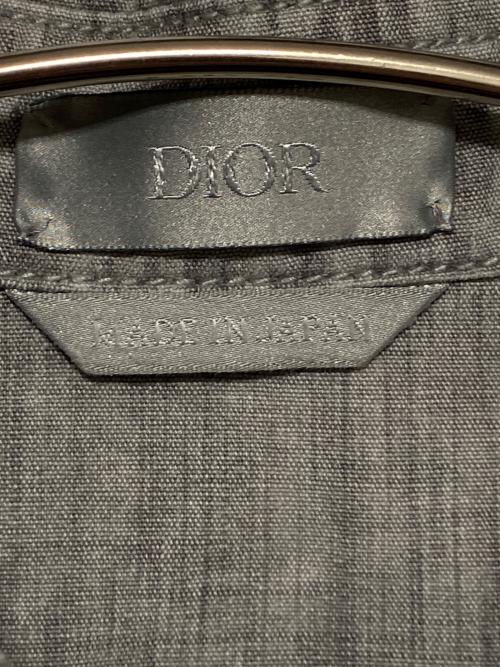 Dior（ディオール）Dior (ディオール) オブリークシャツ ブラック サイズ:38の古着・服飾アイテム